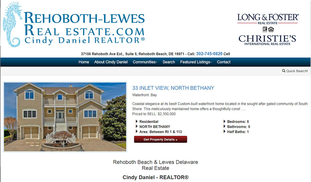 Rehoboth - Lewes Real Estate